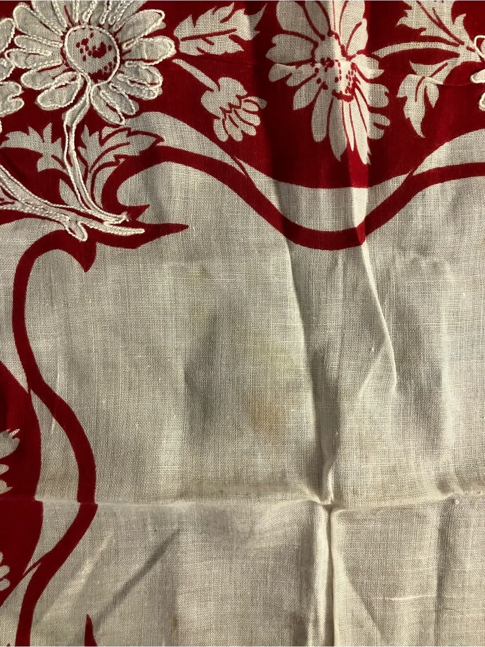 Lot of Four Red Handkerchiefs